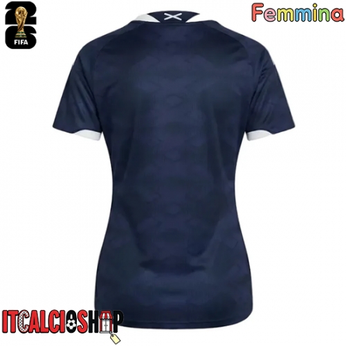 Scozia Prima Maglia Femmina Mondiali 2026 Manica Corta